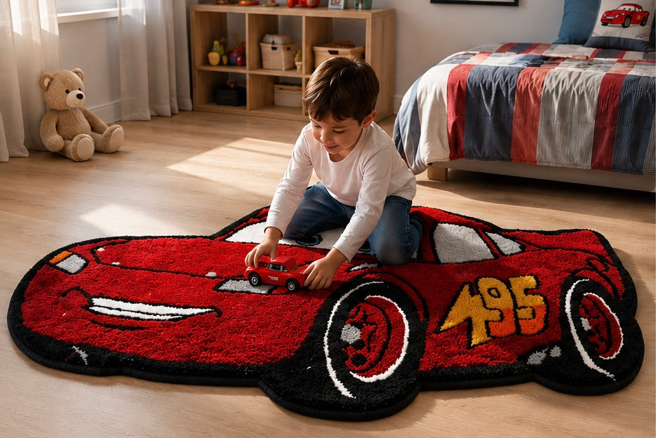 Speedster McQueen Rug